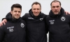 Das neue KM-Trainerteam rund um Cheftrainer Hans Kleer. Co-Trainer Aleksandar Katic sowie Athletiktrainer Seckim Ak. Tormanntrainer bleibt weiterhin Gerald Berndl