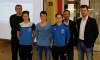 Die Spieler des Jahres: Patrick Lucic (3.Platz), Leomend Krasniqi (1.Platz) und Manuel Kegler (2. Platz). Dahinter Walter Kral, Patrik Schuch und Marc-Kevin Prisching.