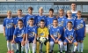 unsere U13 im Herbst 2017 - sitzend 2, v.l. Nadir Ajanovic mit Trainer Adel Ajanovic